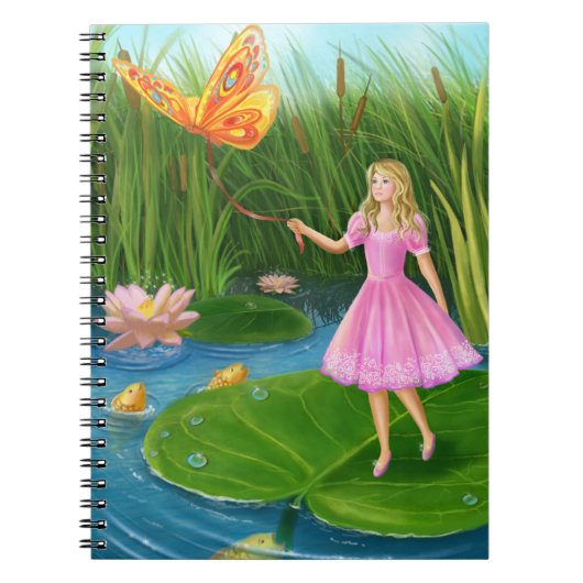 Mooie Thumbelina Notitieboek (Voorkant)