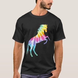 Mooie Tie Dye Horse T-shirt