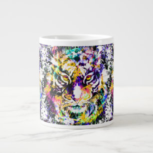 Mooie Tiger Coffee Mok kleurrijke tijger