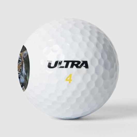 Mooie Tiger Golf Balls Golfballen (Logo)