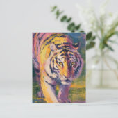 Mooie tijger briefkaart (Staand voorkant)