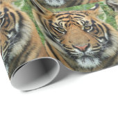 Mooie tijger cadeaupapier (Rol Hoek)