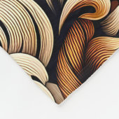 Mooie tijger fleece deken (Hoek)