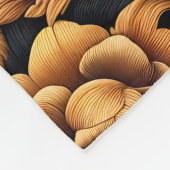 Mooie tijger fleece deken (Hoek)