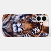 Mooie Tijger Gezicht Dier Wildlife Case-Mate iPhone Case (Achterkant (horizontaal))