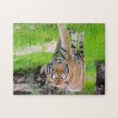 Mooie tijger legpuzzel (Horizontaal)