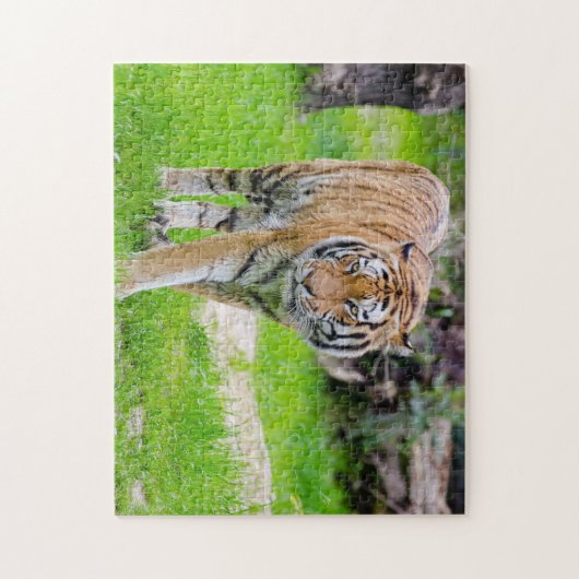 Mooie tijger legpuzzel (Verticaal)