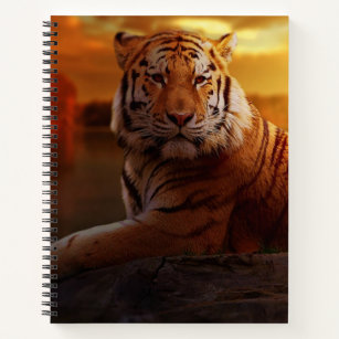 Mooie tijger notitieboek