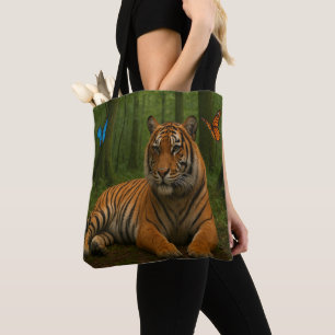 Mooie Tijger Tote Tas