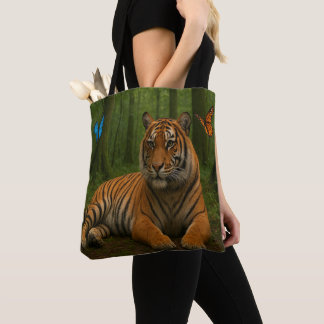 Mooie Tijger Tote Tas