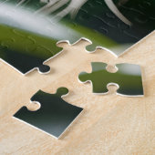 Mooie tijgergezicht legpuzzel (Zijkant)