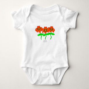 Mooie Tijgerlelies Baby Jersey Bodysuit
