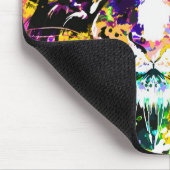 Mooie tijgerMuismat | Oranje tijger Mousepad Muismat (Hoek)