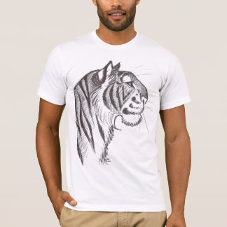Mooie tijgertekening T-shirt