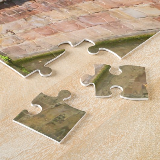 Mooie Timber Homes Strasbourg Frankrijk Reizen Legpuzzel (Zijkant)