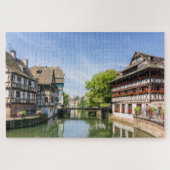 Mooie Timber Homes Strasbourg Frankrijk Reizen Legpuzzel (Horizontaal)