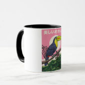 Mooie Toekan Vogel Mok (Voorkant links)