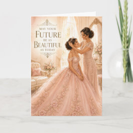 Mooie Toekomst Quinceañera Kaart