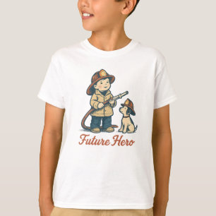 Mooie toekomstige brandweerman shirt