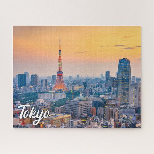 Mooie Tokyo, Japan Legpuzzel (Horizontaal)