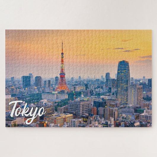 Mooie Tokyo, Japan Legpuzzel (Horizontaal)