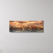 Mooie Toronto, Ontario, Canada op het water Canvas Afdruk (Voorkant)