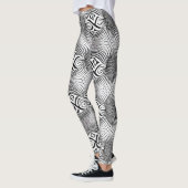 Mooie Traditionele Abstracte Kunst Leggings (Links)