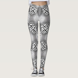 Mooie Traditionele Abstracte Kunst Leggings