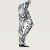 Mooie Traditionele Abstracte Kunst Leggings (Rechts)