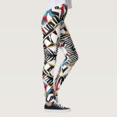 Mooie Traditionele Abstracte Kunst Leggings (Rechts)