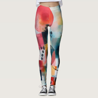 Mooie Traditionele Abstracte Kunst Leggings