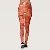 Mooie Traditionele Abstracte Kunst Leggings (Achterkant)