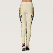 Mooie Traditionele Abstracte Kunst Leggings (Achterkant)