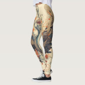 Mooie Traditionele Abstracte Kunst Leggings (Links)