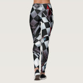 Mooie Traditionele Abstracte Kunst Leggings (Achterkant)