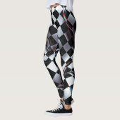 Mooie Traditionele Abstracte Kunst Leggings (Links)
