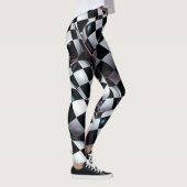 Mooie Traditionele Abstracte Kunst Leggings (Rechts)