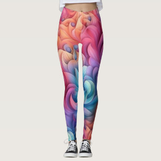 Mooie Traditionele Abstracte Kunst Leggings