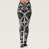 Mooie Traditionele Abstracte Kunst Leggings (Achterkant)
