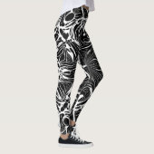 Mooie Traditionele Abstracte Kunst Leggings (Rechts)