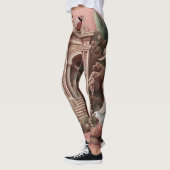 Mooie Traditionele Abstracte Kunst Leggings (Links)