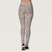 Mooie Traditionele Abstracte Kunst Leggings (Achterkant)