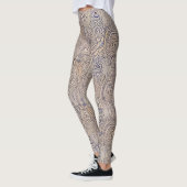 Mooie Traditionele Abstracte Kunst Leggings (Links)