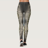 Mooie Traditionele Abstracte Kunst Leggings (Achterkant)