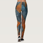 Mooie Traditionele Abstracte Kunst Leggings (Achterkant)
