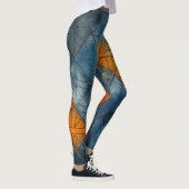 Mooie Traditionele Abstracte Kunst Leggings (Rechts)