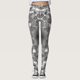 Mooie Traditionele Abstracte Kunst Leggings