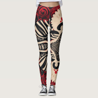Mooie Traditionele Abstracte Leggings