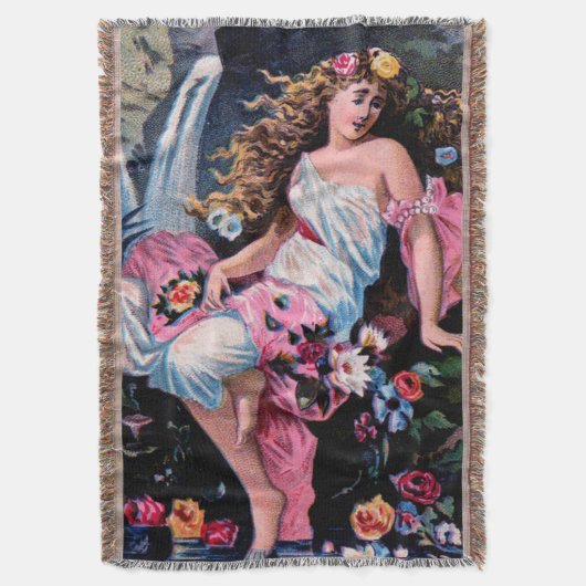 Mooie traditionele zigeunerbruid deken (Voorkant Verticaal)