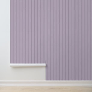 Mooie trendy 1" streepjes lichte paarse kinderkame behang